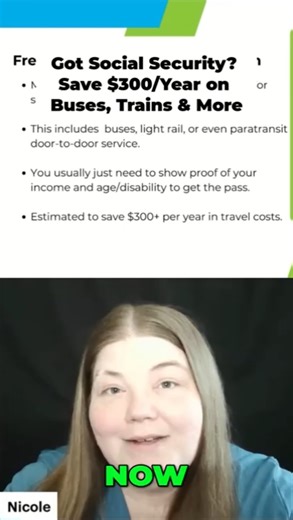 On Social Security? Save on Transit All Year
