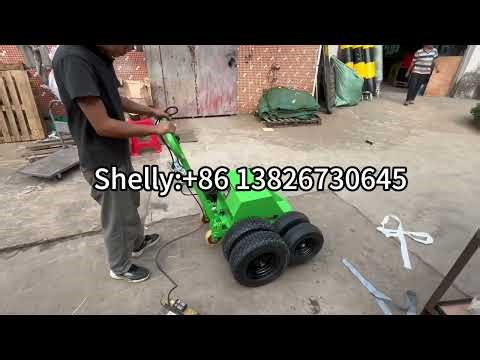 Easy Roller Bouncy Castle Rolling Machine Double Wheels