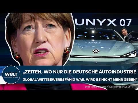AUTO SHOW IN BEIJING: Hildegard Müller offers a clear assessment of the German automotive industry!