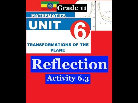 Mathematics Grade 11 Unit 6 Activity 6.3(Reflection)‪@mathT_21‬