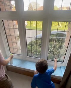 🌈🌈 | RADIANT RAINBOW | Our new rainbow designs are proving super popular (20% of all proceeds will be donated to NHS Charities Together) - here's a great video showing the print on clear version being installed. It also perfectly illustrates that fitting is easier (and more fun!) with a helper... | The Window Film Company