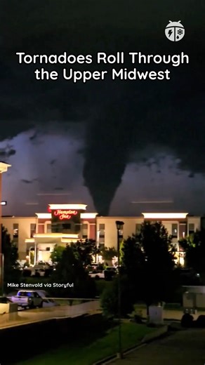 20K views · 386 reactions | Multiple tornadoes touched down in parts of South Dakota and Minnesota on Saturday. Saturday’s storms rolled through the Upper Midwest, spawning at least 16 tornadoes.The strongest was near Enderlin, ND, with winds up to 160 mph. Storms track East today, moving into Missouri, Illinois, Indiana, and Ohio later today. | WeatherBug | Facebook