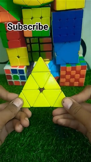 ✋pyramix fast 💨 trick 🤯💥 #cubing #rubikscube #viral #puzzle #cube #shorts