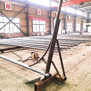 [Hot Item] Medium Voltage Electricity S355 Galvanized Steel Electrical Pole