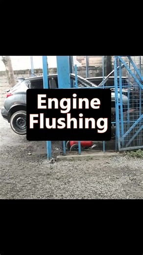 Engine flushing service