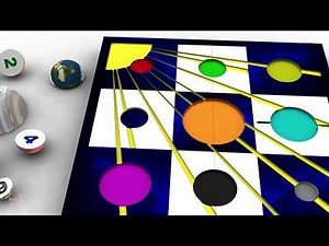 Learn to Count With Hemisphere of planets Wooden Box 3D Learn 123 Numbers