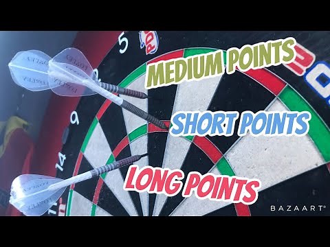 How the length of a point affects a dart
