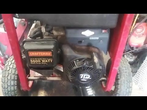 * Craftsman 5600 watt generator carburetor repair briggs and stratton 10hp gentek carb rebuild