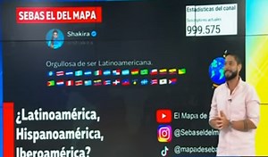 El mapa de Sebas: ¿cuál es la diferencia entre latinoamérica, iberoamérica e hispanoamérica?