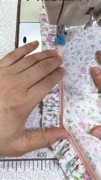 How to Sew a Ruffled Lettuce Edge Neckline #versatilesewin #sewing #sewapasystem #sewinghacks #diy