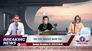 TIN TỨC HOA KỲ BUỔI TỐI - 12/22/2025 - The KING Channel | The King Channel