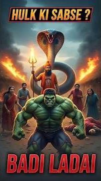 Hulk Ki Sabse Badi Ladai .! 😱 Hulk Apni Maa ko bacha payega ? Hulk vs Kaliya Nag🐍! #ai #shorts #hulk