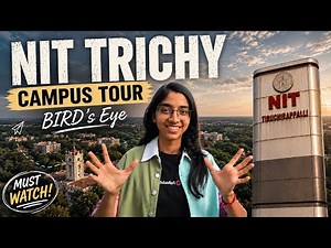 NIT TRICHY 4K Drone Campus Tour | Aerial View🦅😍✨🙌🏻