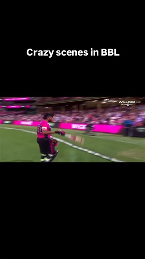 RS NEWZ on Instagram: "Crazy scenes in the BBL Babar plays 3 dots. On the last ball of the over he hits it to long on & Steve Smith denies the single. Babar was angry. Smith then hit 4 sixes in a row. And 32 off the over. Next ball Babar got out #babarazam #stevesmith #bbl #controversy #sydneysixers"