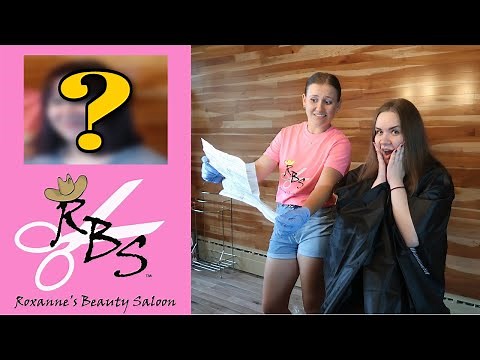 THE MOST DRAMATIC AT HOME HAIRCUT - (DYE & BANGS!) - Roxanne's Beauty Saloon