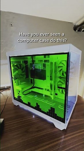 LucidPanel - Transparent LCD Side Panel Display for Gaming PCs