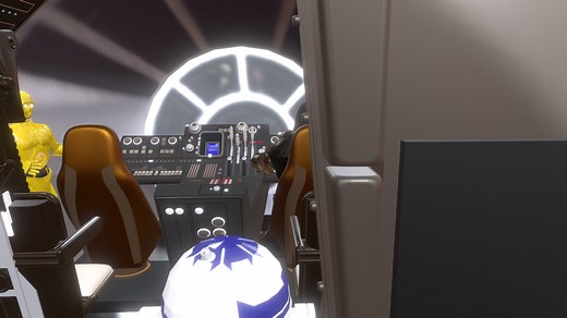 Millennium Falcon Cockpit HIGH RES - Download Free 3D model by siuliano