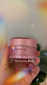 Experience instant skin transformation with our Express Delivery Enzyme Peel! 🌟 Watch dead skin lift away after just one application. This power-packed formula with 11 fruit enzymes reveals smooth, supple skin in minutes. Visit radicalskincare.com and Get Radical today! ✨🧖‍♀️ #radicalskincare #skincaregoals #expressdeliveryenzymepeel #deadskin #skincaretips #skincarerecommendations #loveyourskin #smoothskin #softskin #glowingskin | Radical Skincare