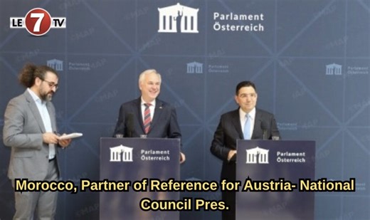 Morocco, Partner of Reference for Austria- National Council Pres.