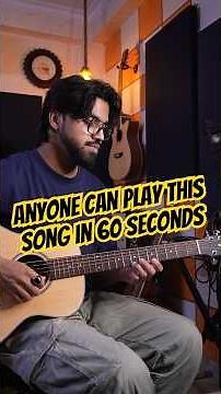 Learn This Bollywood Melody on Guitar in 60 Seconds | Beginner Tutorial