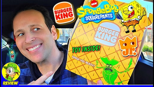 Review: Burger King SpongeBob™ King Jr.™ meal and toy