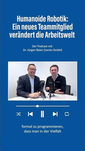 Was macht Roboter humanoid – und zu verlässlichen Partnern im Arbeitsalltag?