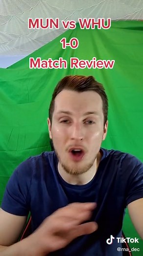 MUN vs WHU Match Review #footballtiktok #manchesterunited #FYP #premierleague #westhamunited
