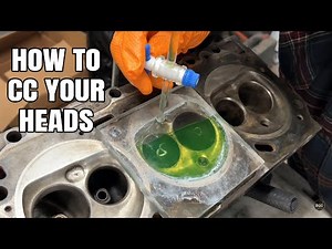 How To CC / Measure Cylinder Heads - Step by Step Guide