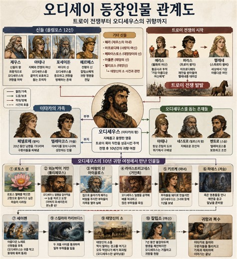 영화 《오디세이》 보기 전 꼭 알아야 할 세계관 총정리｜원작 몰라도 이것만 알고 가세요