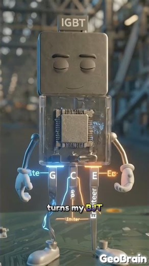 Working of IGBT! insulated gate bipolar transistor #transistor #IGBT #diode