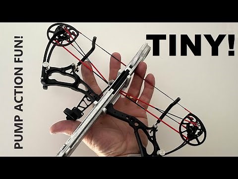 World's Tiniest Compound Bow - Badassed!