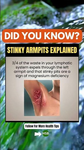 🤔 What Really Causes Body Odor?