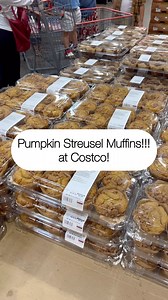😋 Pumpkin Streusel Muffins at Costco and they’re amazing!!! | Costcohotfinds