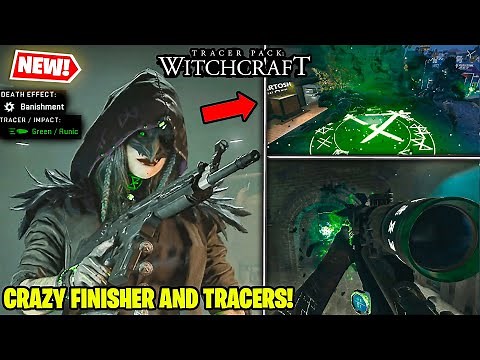 NEW Tracer Pack WITCHCRAFT BUNDLE w STRANGER THINGS FINISHER on MW2 WARZONE DMZ! Spellcaster SP-X 80