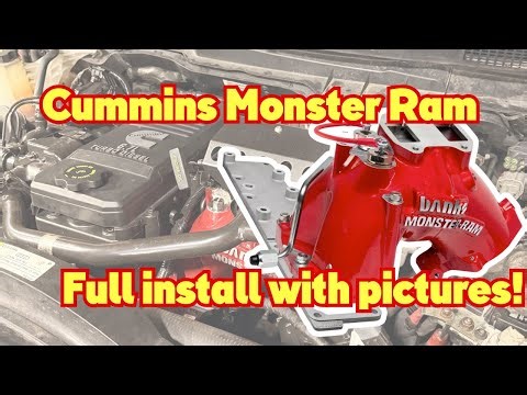 Banks Monster Ram Install on Cummins Ram | Step-by-Step Tutorial WITH photos!