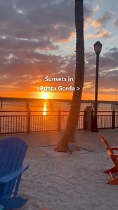 Sunsets at TT's just hit different. 🌅💛 Where’s your favorite sunset-watching spot in Punta Gorda? ⬇️ Share with us below! ⬇️ #BestSideOutside #PuntaGorda | Punta Gorda/Englewood Beach