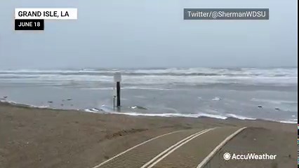 6.1K views · 112 reactions | From Friday evening through Saturday, the cyclone that strengthened into Tropical Storm Claudette brought heavy rain and flooding across the Gulf Coast and into the Southeast: https://bit.ly/35Blifs | AccuWeather | Facebook