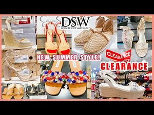 DSW DESIGNER SHOES WAREHOUSE WOMEN'S SHOES👠 NEW FINDS SUMMER STYLE & CLEARANCE SALE‼️SHOP WITH ME♥︎