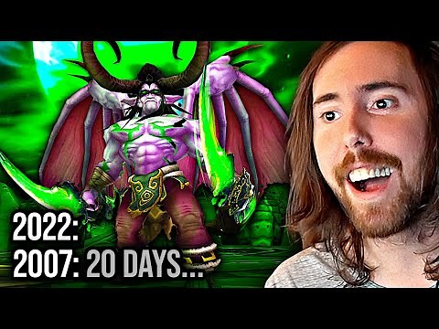 How ILLIDAN Fell in 2 HOURS in Classic TBC | Asmongold Reacts to WoW Classic Curios