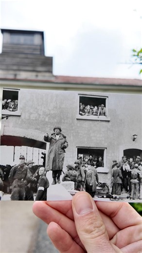 Liberation 1945 Then and Now #thenandnow #liberation #Bavaria