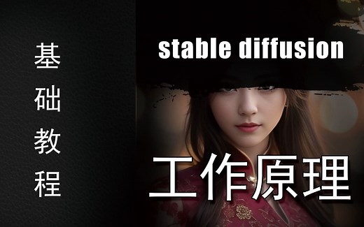 stable diffusion 生成图片的基本工作原理