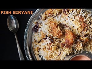 How to make Boneless Fish Biryani | Tilapia Fish Biryani | Indian Biryani Recipe | Rice and Fish