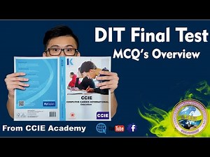 DIT Final Test | DIT Exam MCQs Practice | By CCIE Academy 📚