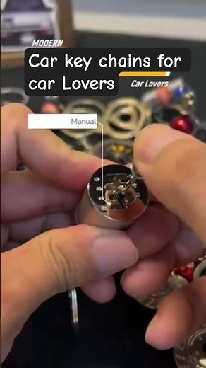 The PERFECT Gift for Car Lovers! Miniature Auto Part Keychains