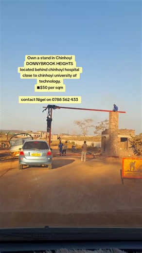 Donnybrook Heights Chinhoyi stands for sale — $50 per sqm
