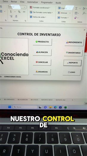 21K views · 206 reactions | Reduce Horas con el Control de Inventario en Excel | Conociendo Excel | Facebook