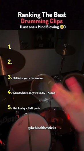 Ranking The Best Drumming Clips