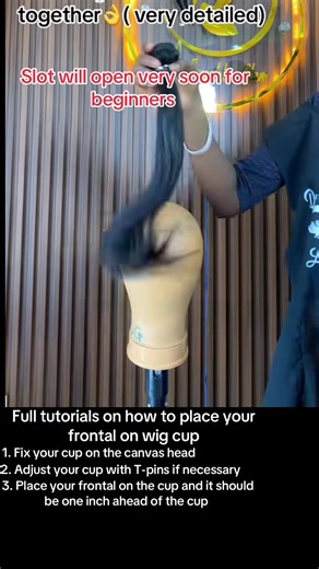 Frontal Wig Placement Tutorial for Beginners