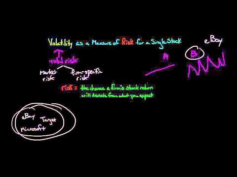 Volatility and the Risk Premium of a Single Stock