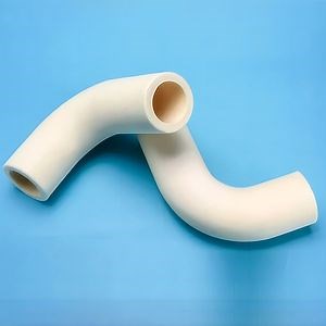 [Hot Item] Quality Assurance Wear Resistant Alumina Elbow Connecting Tube Ceramic Lined Pipe